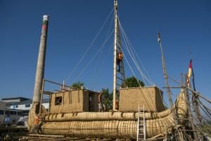 Sur les traces des Égyptiens : une nef en roseaux pour traverser la Méditerranée 