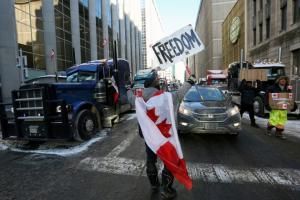 Canada: Trudeau appelle les routiers à lever leur &quot;siège&quot; d&#039;Ottawa contre les mesures sanitaires