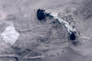 Le plus grand iceberg du monde s&#039;immobilise près d&#039;une île riche en faune sauvage