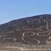  Pérou : un géoglyphe de chat découvert dans le désert de Nazca