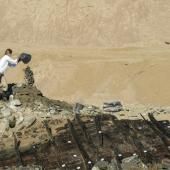 Épaves et pêcheries médiévales, des vestiges mis au jour dans le lit de la Loire